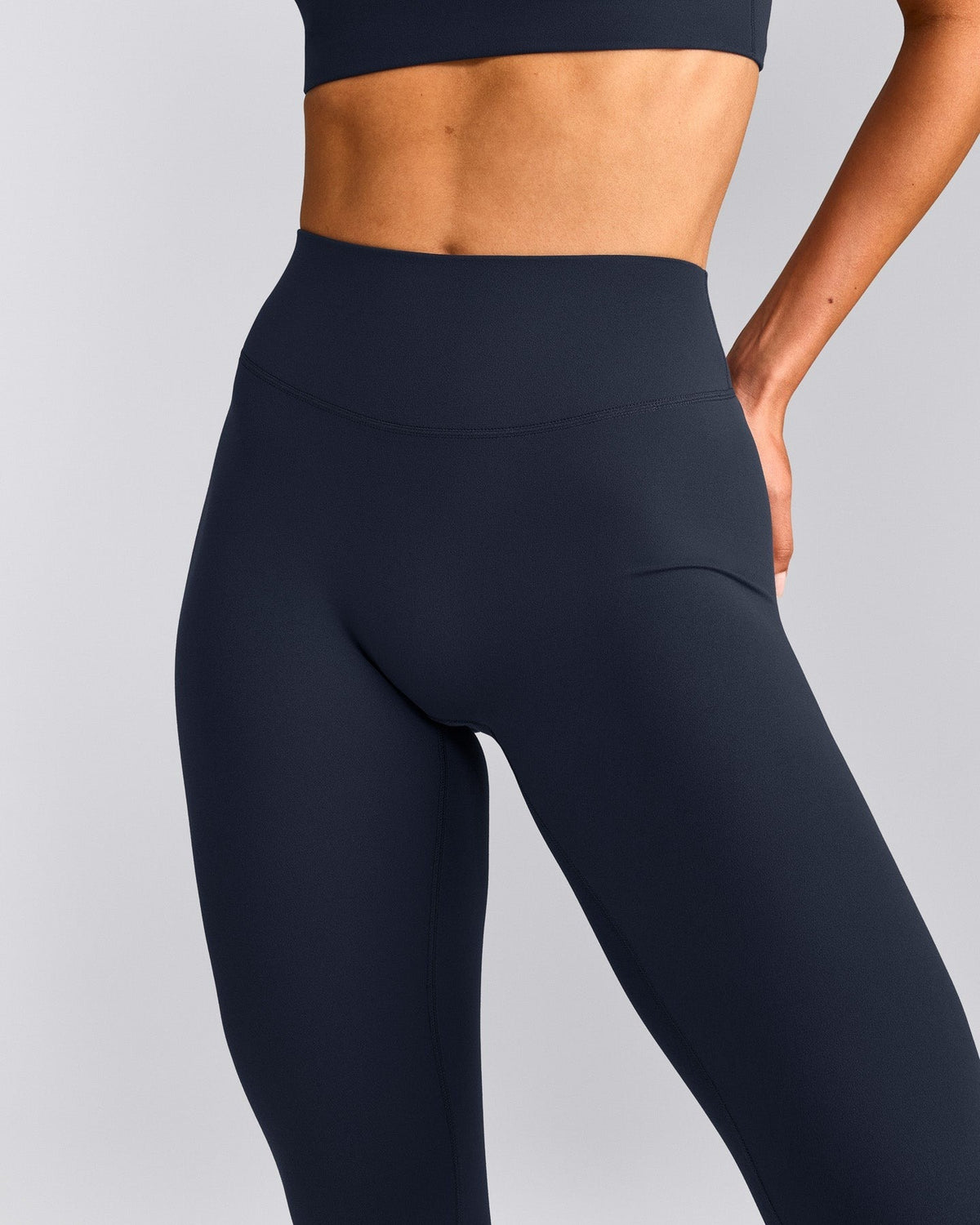 SoftMotionTM High Waisted Leggings | True Blue