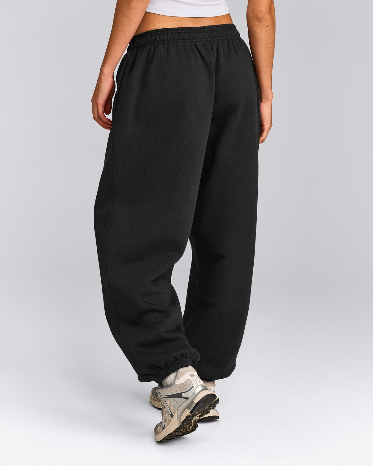 Foundations Cosy Oversized Sweatpants | Soft Black