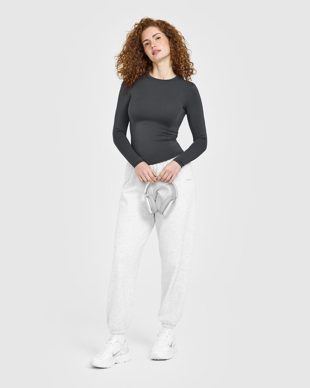 MellowTM Soft Long Sleeve Top | Coal