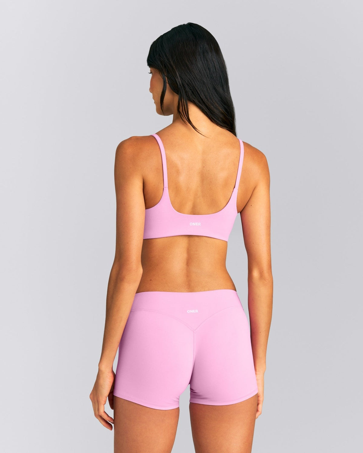 SoftMotionTM Strappy Sports Bra | Rose Pink