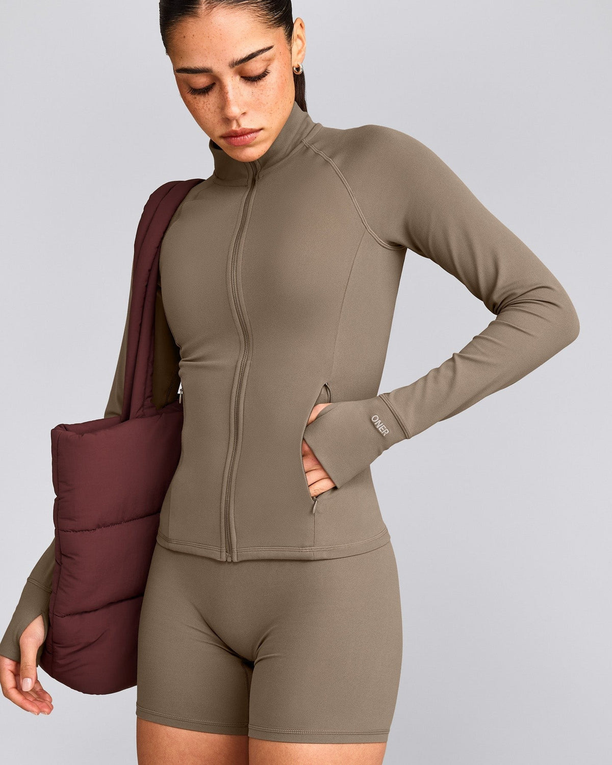 SoftMotionTM Jacket | Moss Brown