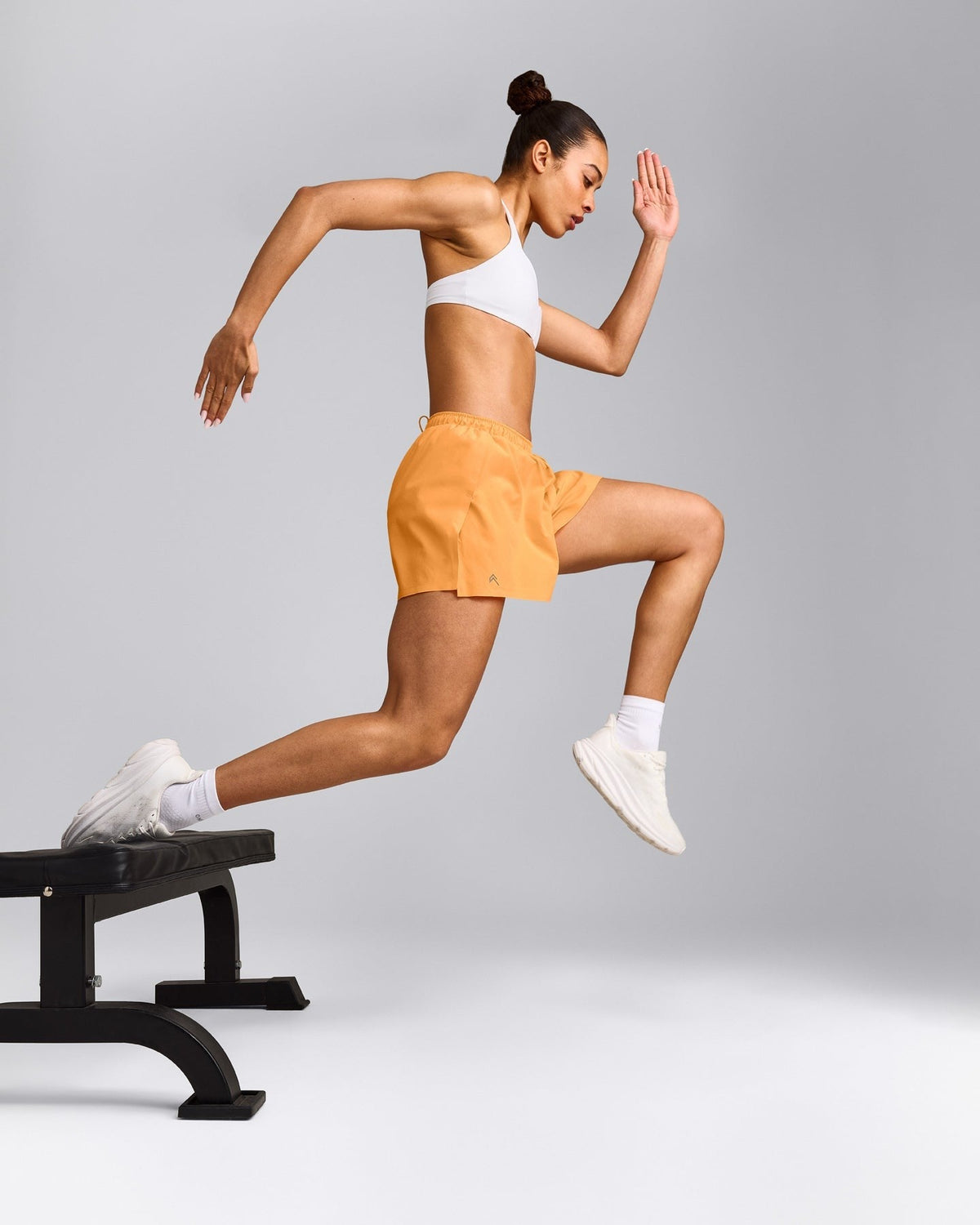 AirMoveTM Lined Shorts 4" with Pocket | Powdered Orange