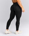 EnhanceLiftTM Seamless Mid Rise Leggings | Black