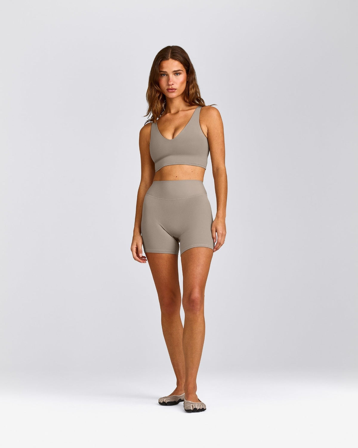SoftMotionTM Longline Sports Bra | Warm Sand