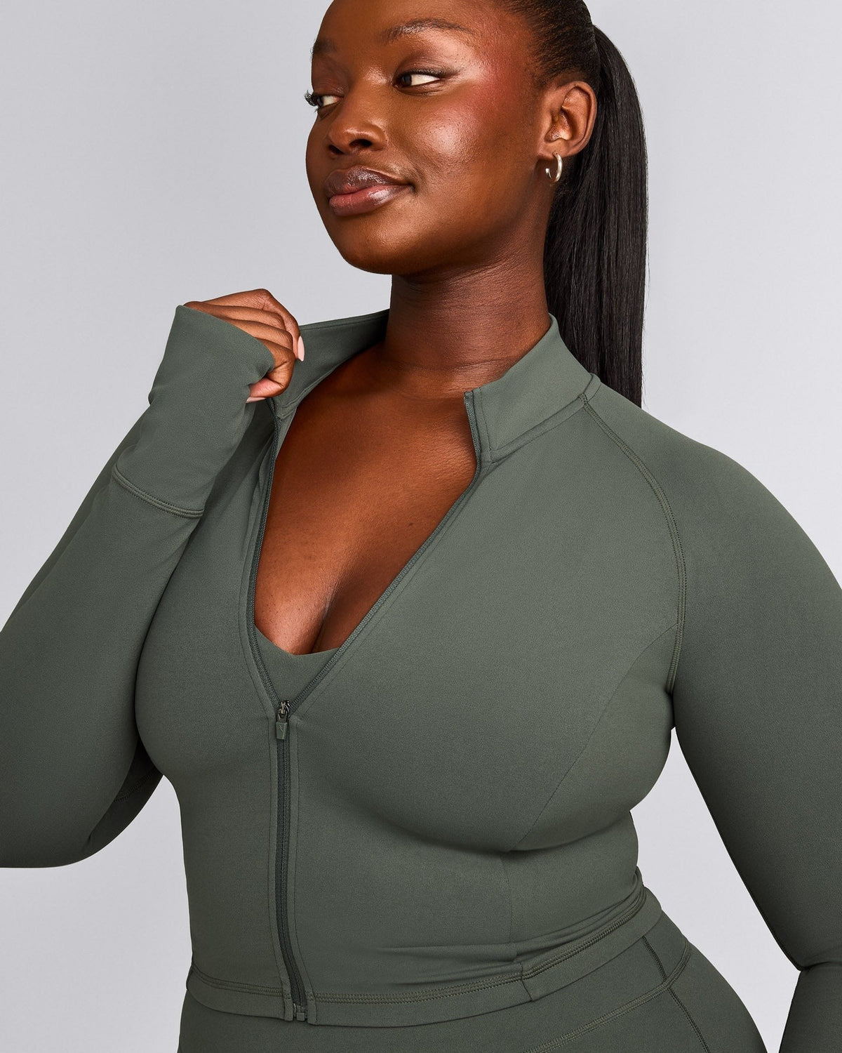 SoftMotionTM Mid Jacket | Dark Khaki