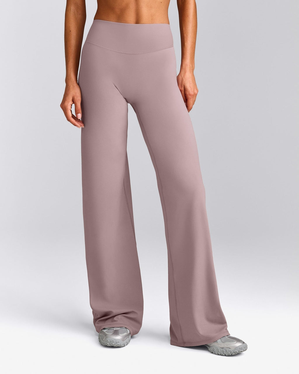 SoftMotionTM Straight Leg Pants | Dusty Purple