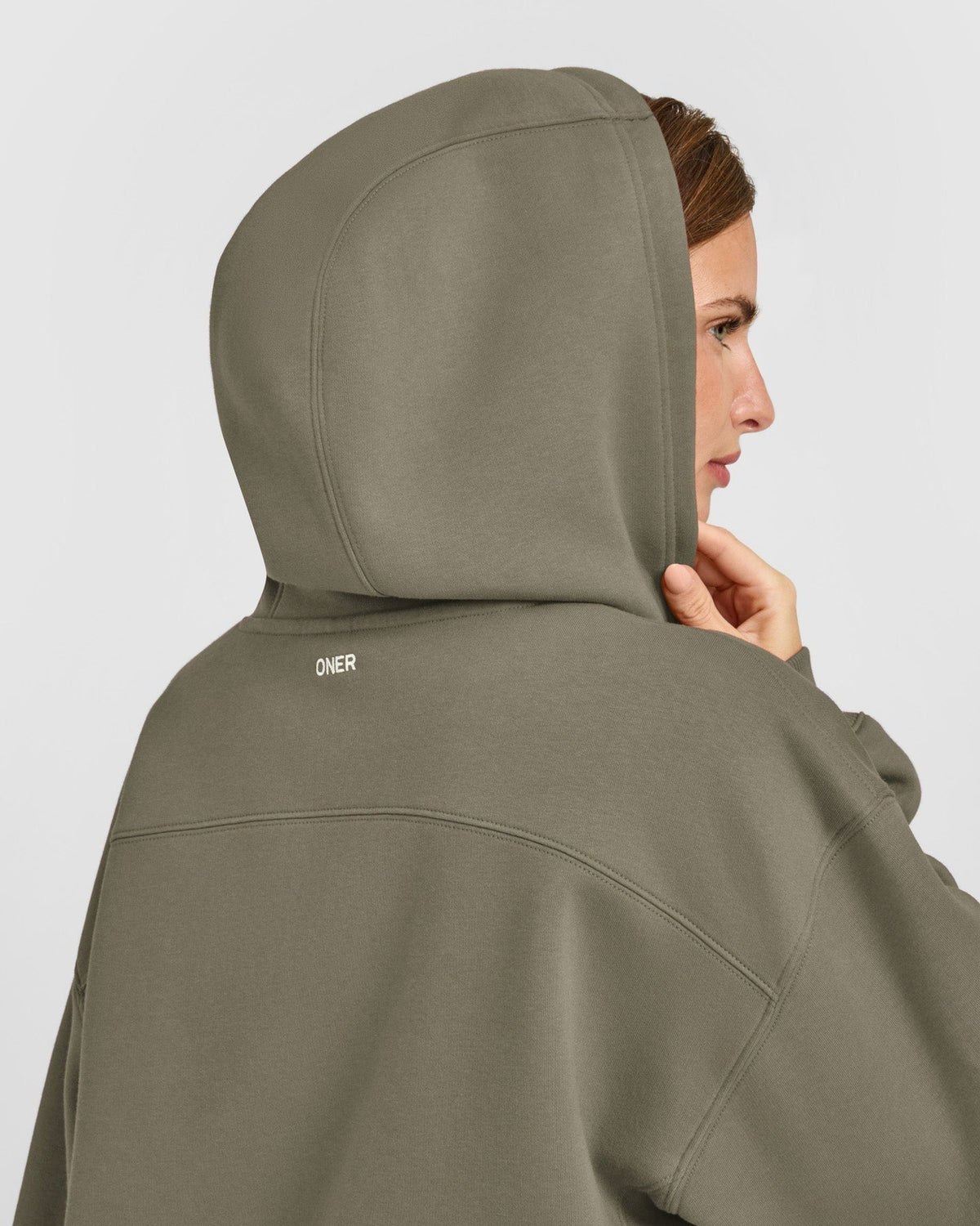 Foundations Zip Up Hoodie | Alpine Green