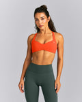 UnifiedMoveTM T Back Minimal Bralette | Energy Orange
