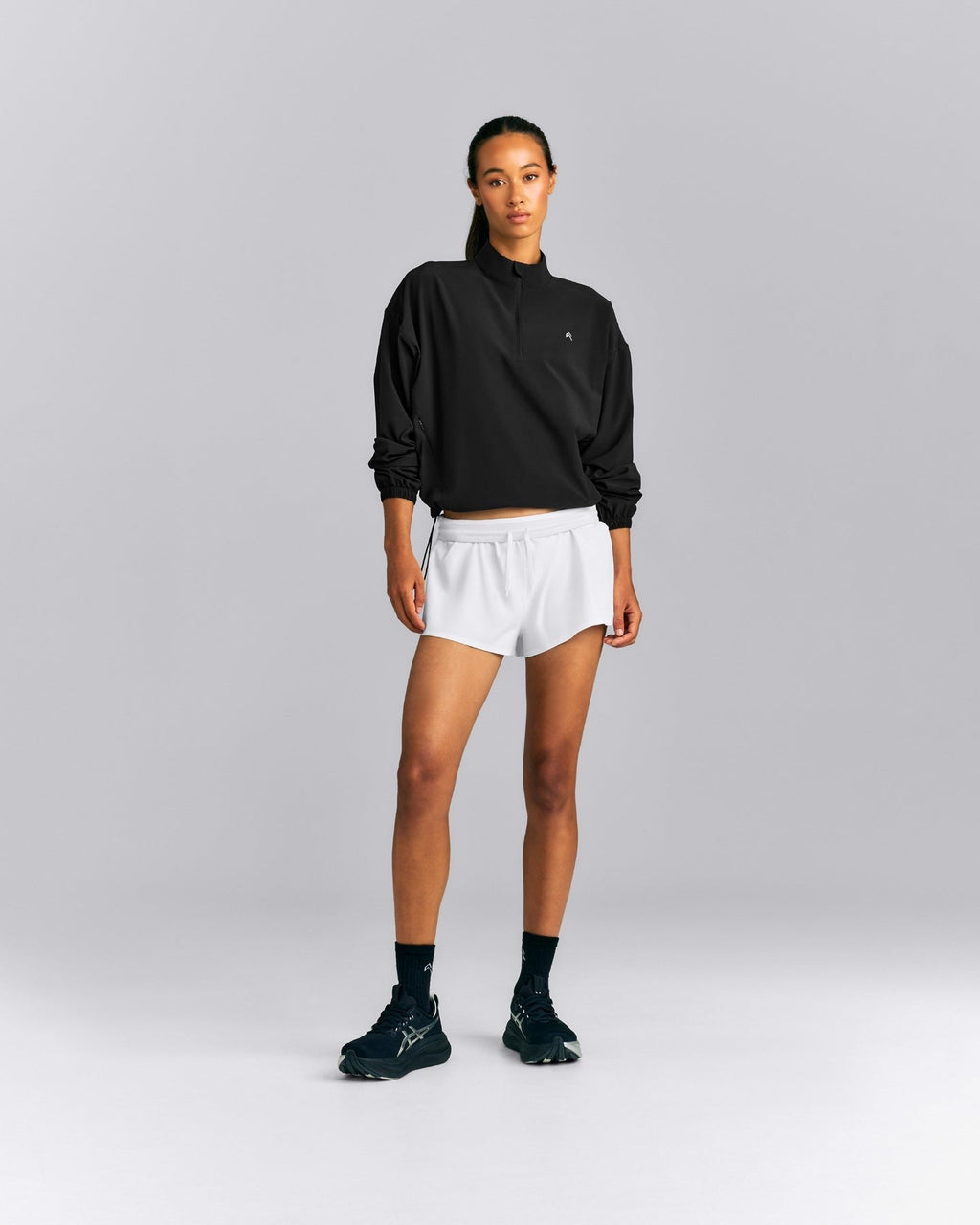 AirMoveTM 1/2 Zip Jacket with Bonding | Black