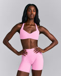 UnifiedMoveTM T Back Minimal Bralette | Power Pink