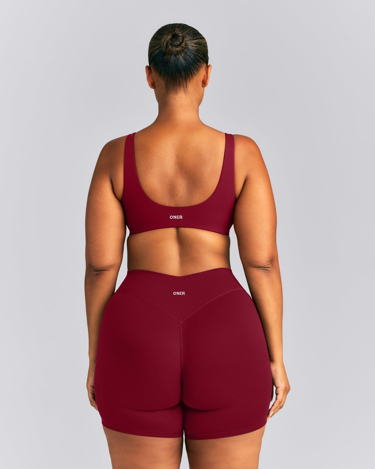 SoftMotionTM Scoop Back Bralette | Ruby Red