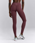 UnifiedMoveTM V Front Mid Rise Leggings | Velvet Mocha