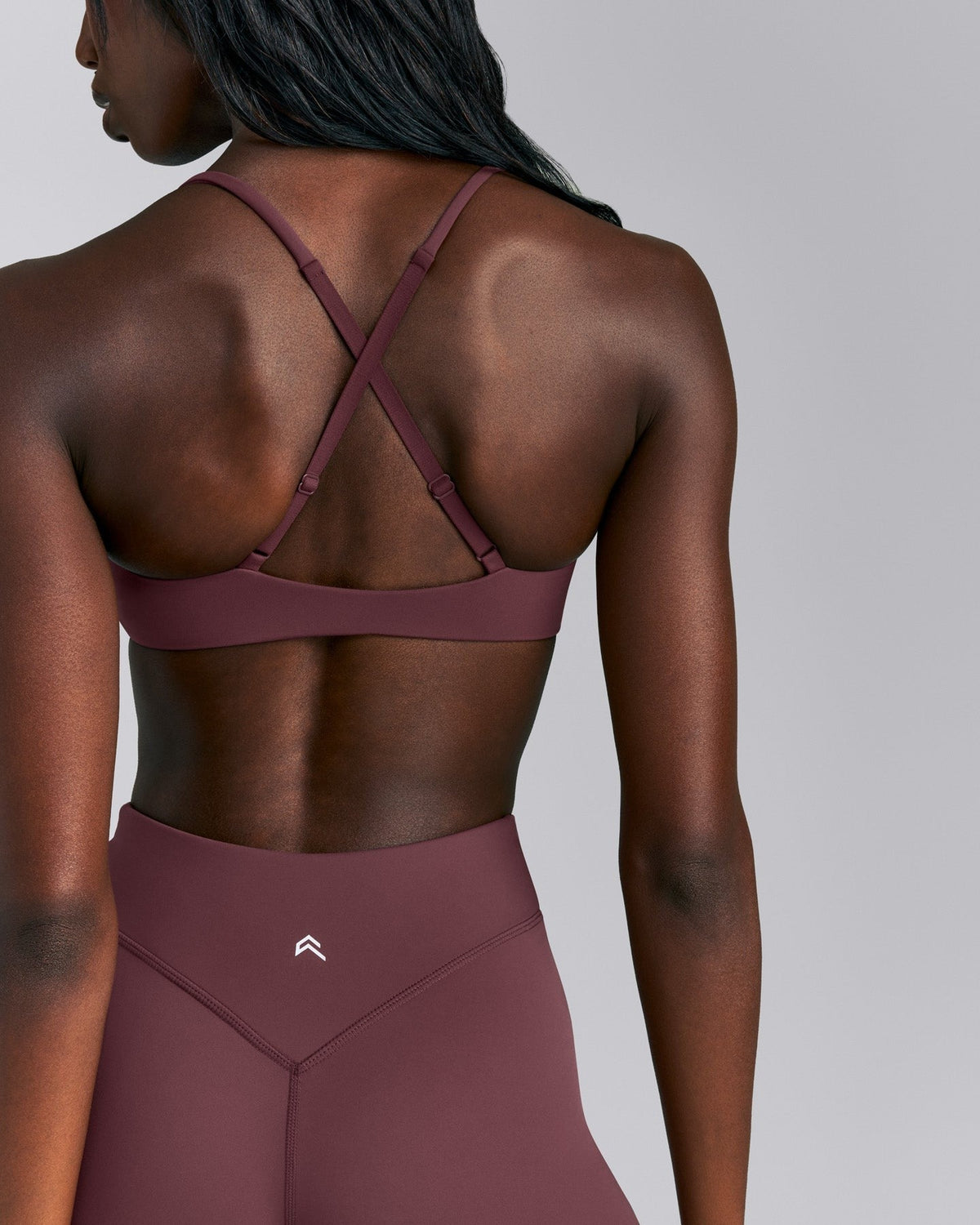 UnifiedMoveTM Cross Back Sports Bra | Velvet Mocha