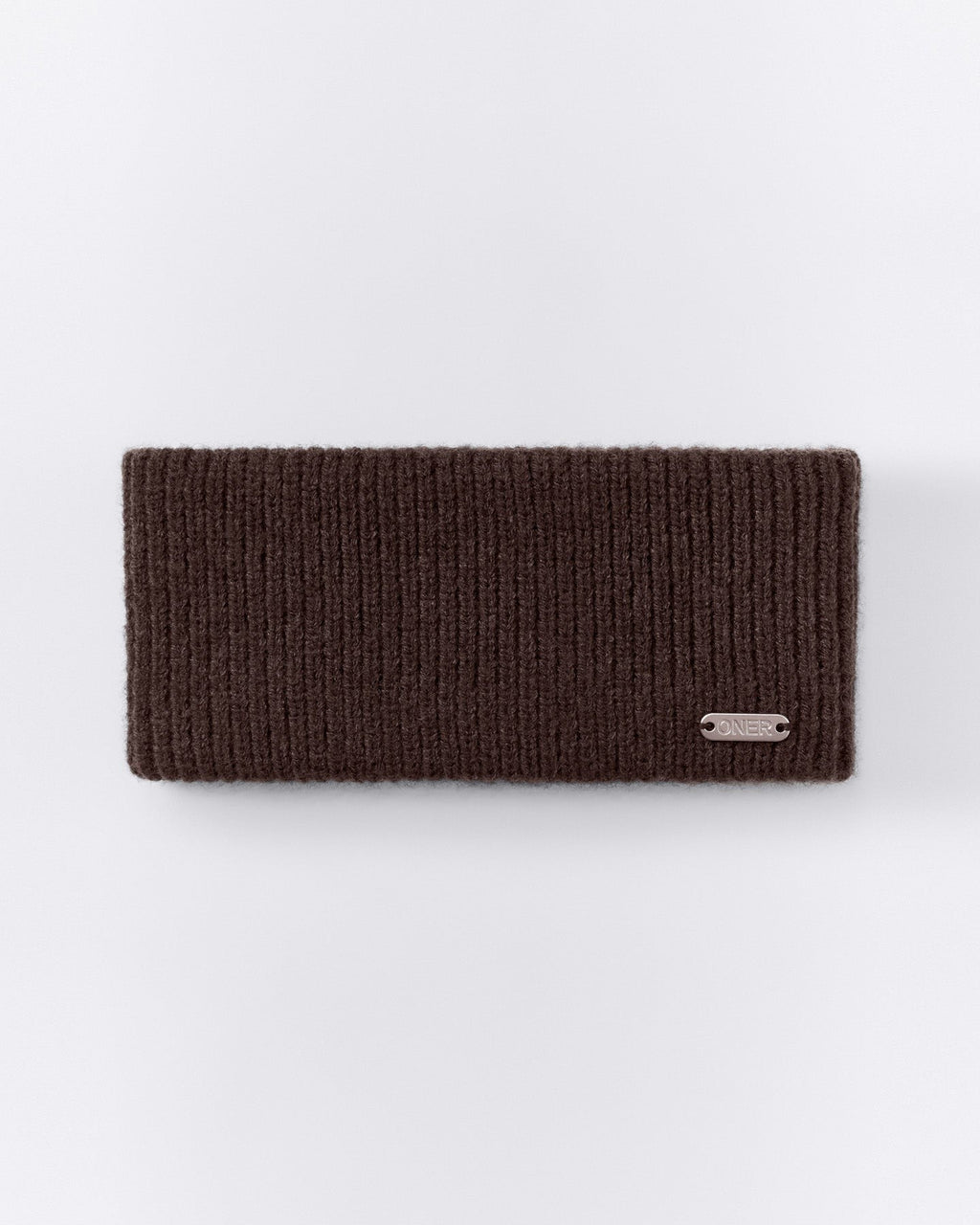 Wool Rib Knit Headband | 70% Cocoa