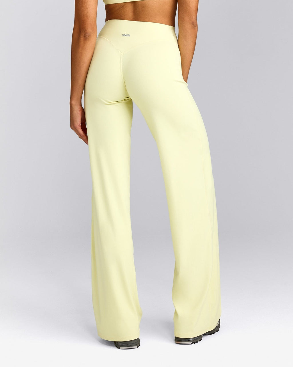 SoftMotionTM Straight Leg Pants | Pastel Yellow